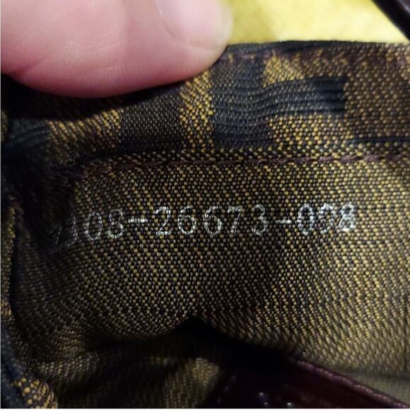 Fendi Vintage Mini Zucca croissant purse w/ dust bag - Picture 3 of 6